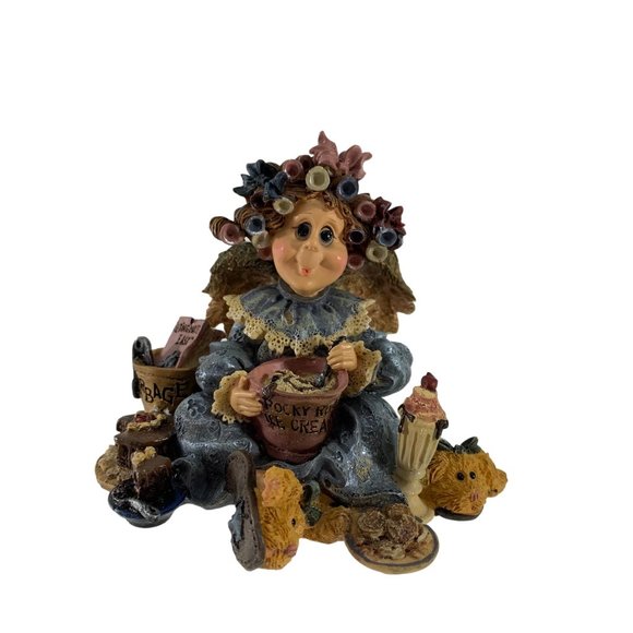 Boyds Bear Wee Folkstone Indulgenia Q Bluit Angels